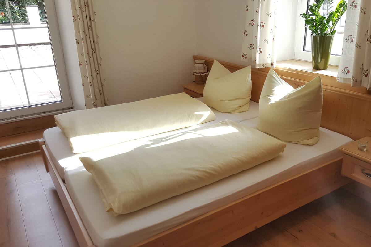 Chambre Double, balcon