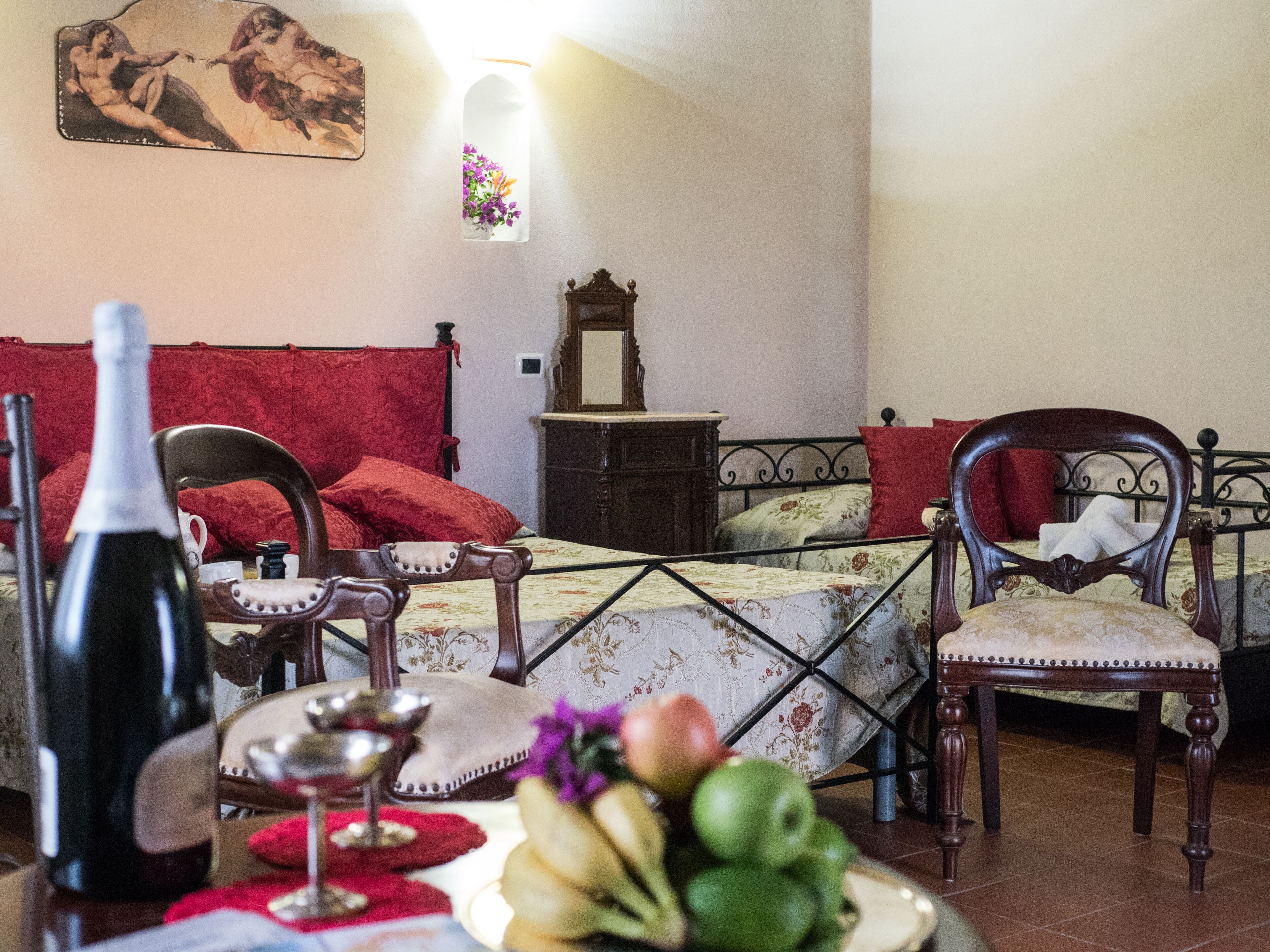 Comfort Quadruple Room, 1 Bedroom | Select Comfort beds, minibar, individually furnished, desk