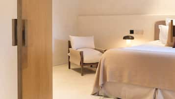 1 chambre, literie de qualité supérieure, minibar