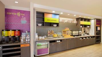 Free daily full breakfast