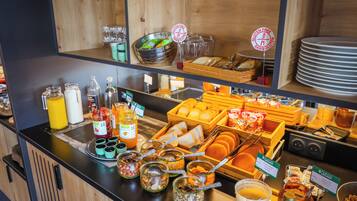 Daily buffet breakfast (EUR 12 per person)