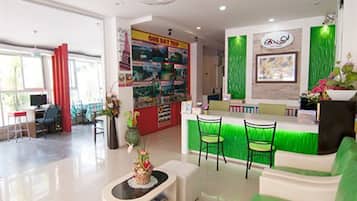 Sala de estar en el lobby