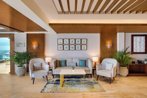 Zona de estar del vestíbulo