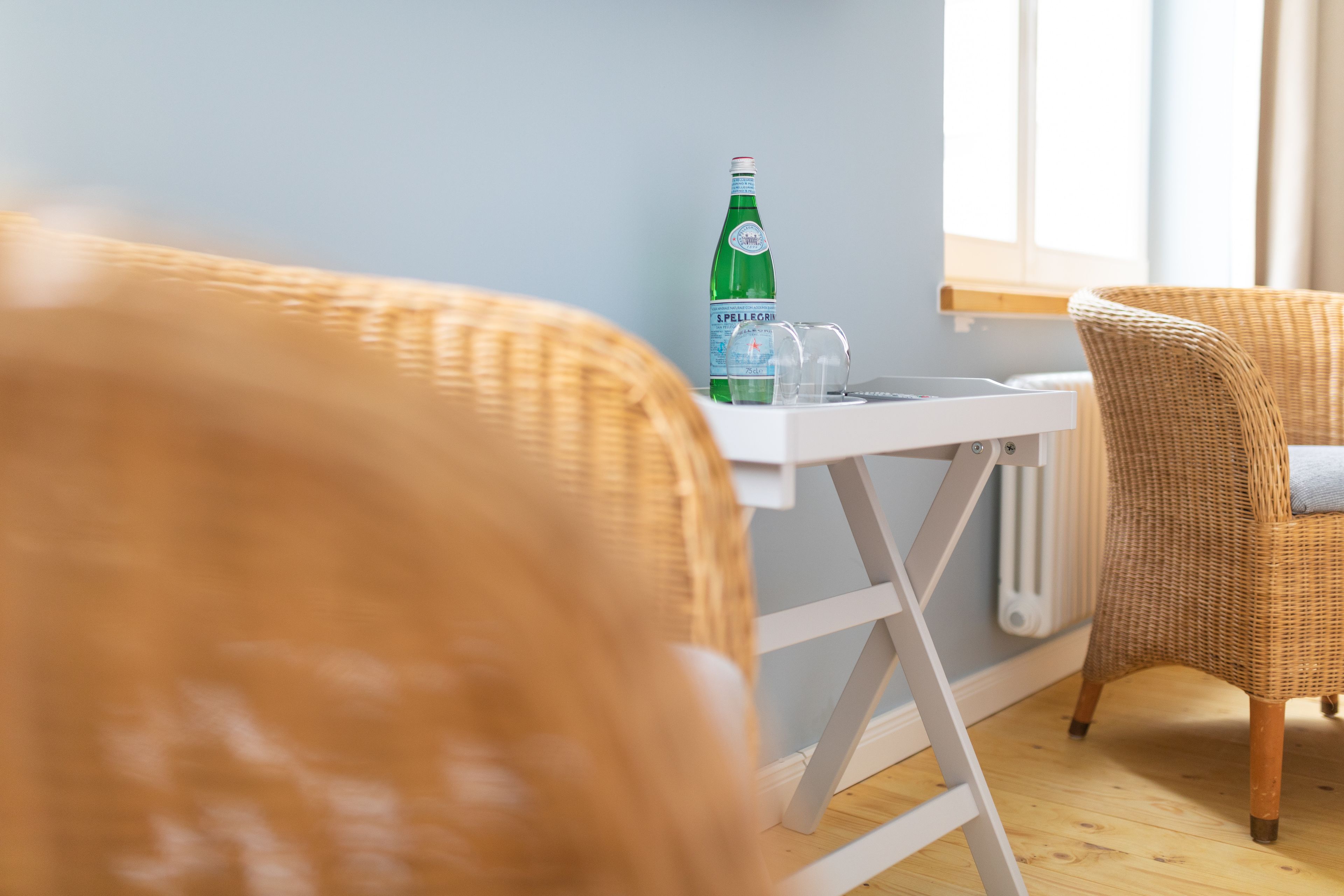 comfort double room, 1 queen bed, courtyard view | free wifi, bed sheets