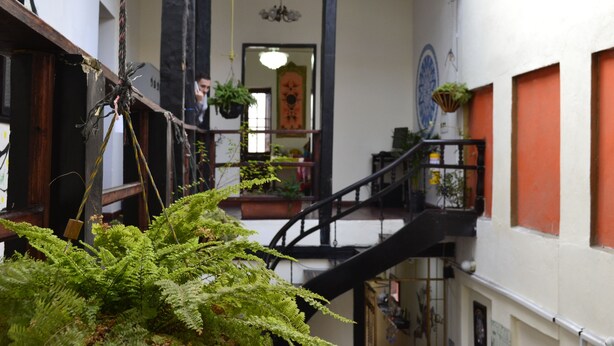 Staircase - Candelos Hostel (Bogotá)