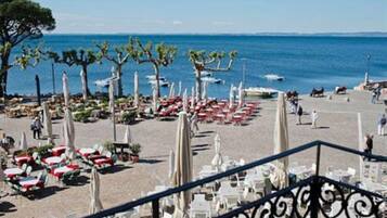 Blick von der Unterkunft