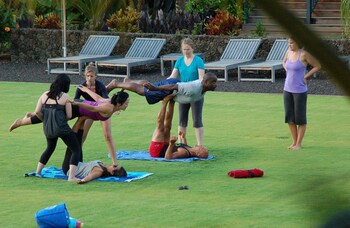 Yoga at Lumeria Maui Educational Retreat Center
