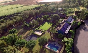 Property grounds at Lumeria Maui Educational Retreat Center