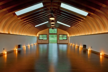 Fitness studio at Lumeria Maui Educational Retreat Center