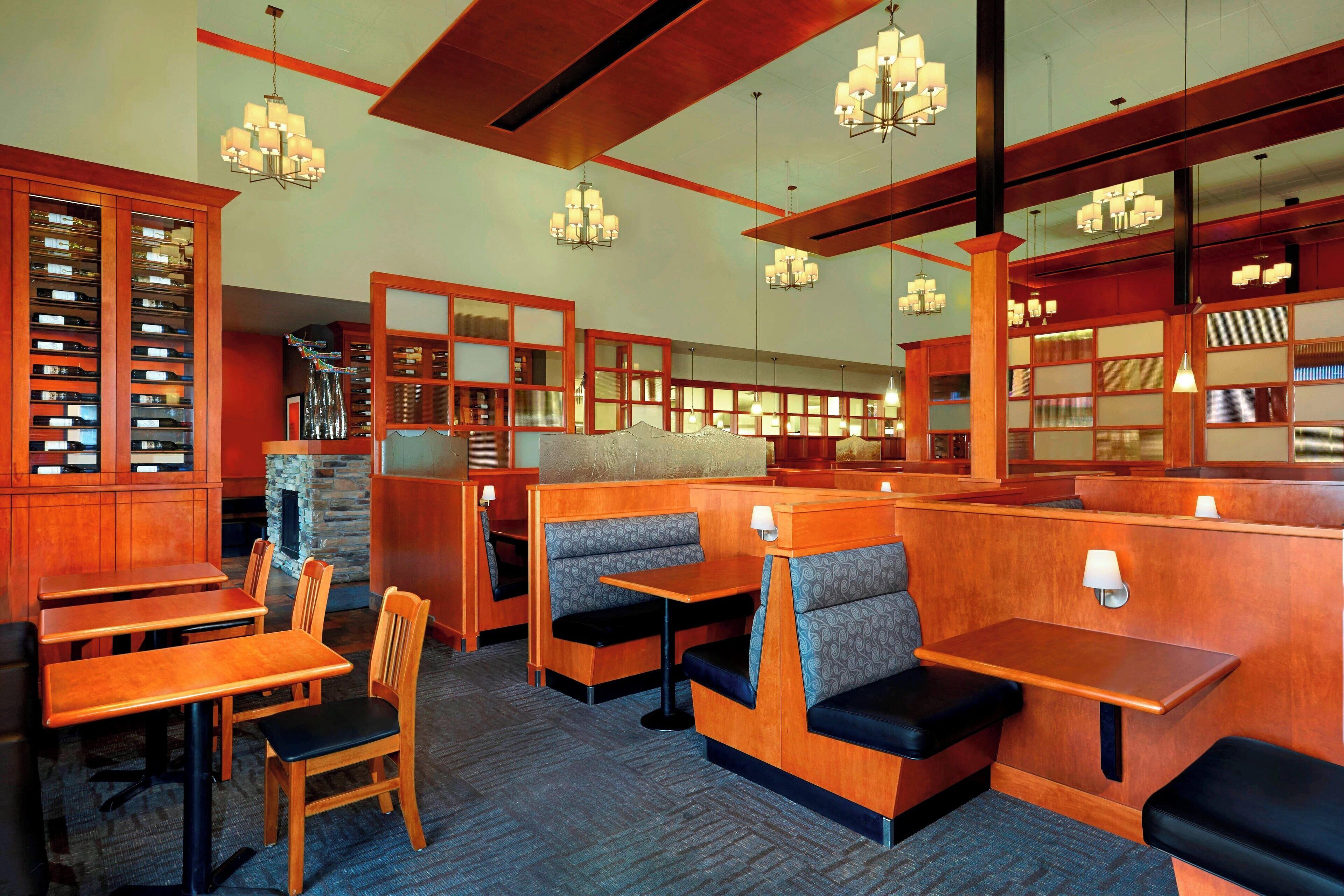 breakfast, lunch and dinner served