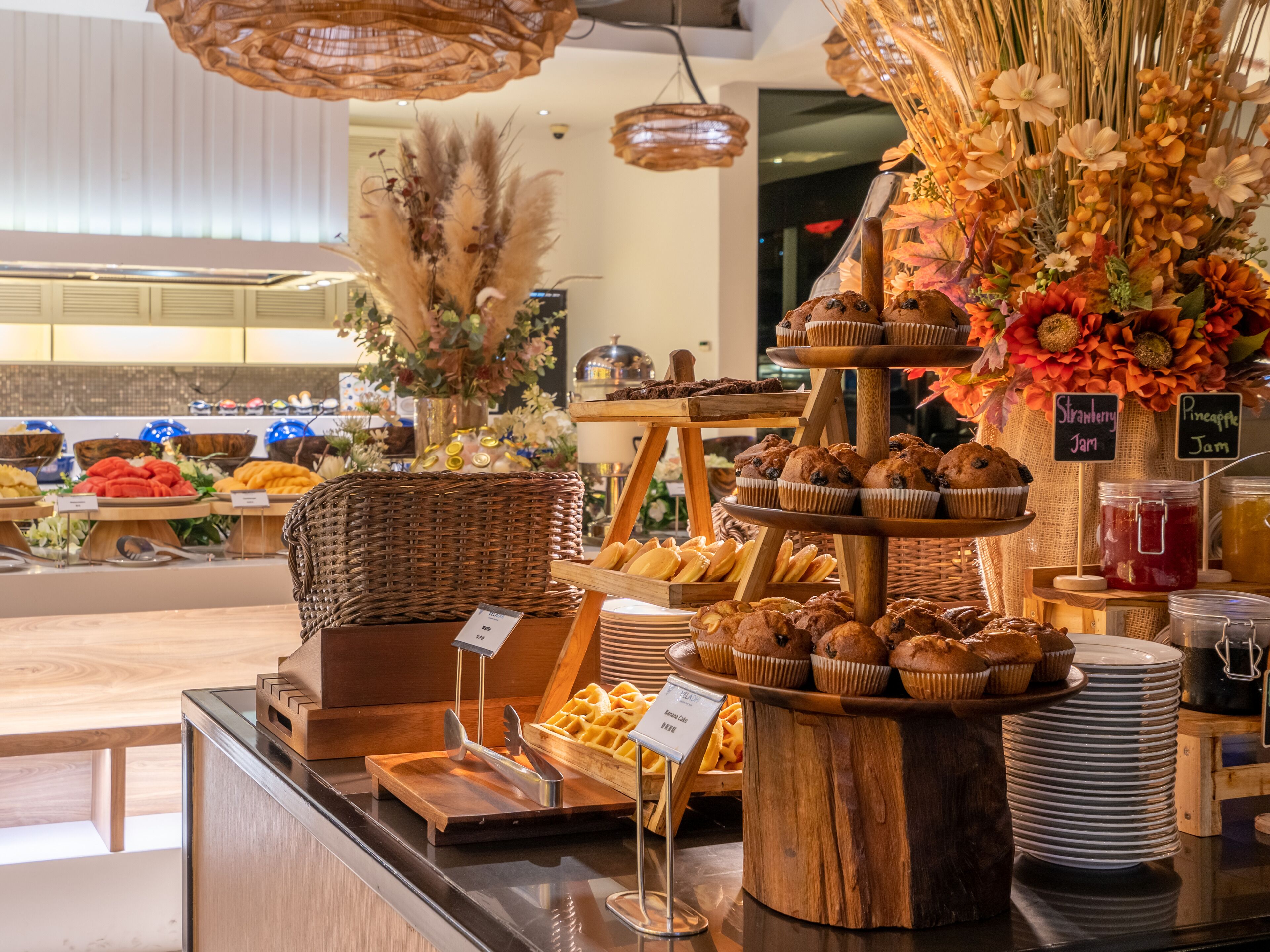 Tägliches Frühstücksbuffet (350 THB pro Person)