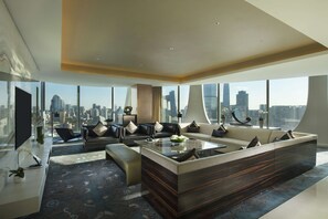 Suite Présidentielle, 1 très grand lit | Vue de la chambre