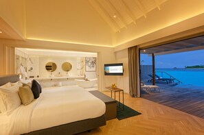 Water Pool Villa | Edredón, camas con pillow-top y minibar 