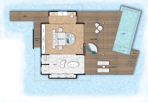 Floor plan - OUTRIGGER Maldives Maafushivaru Resort (Maafushivaru)