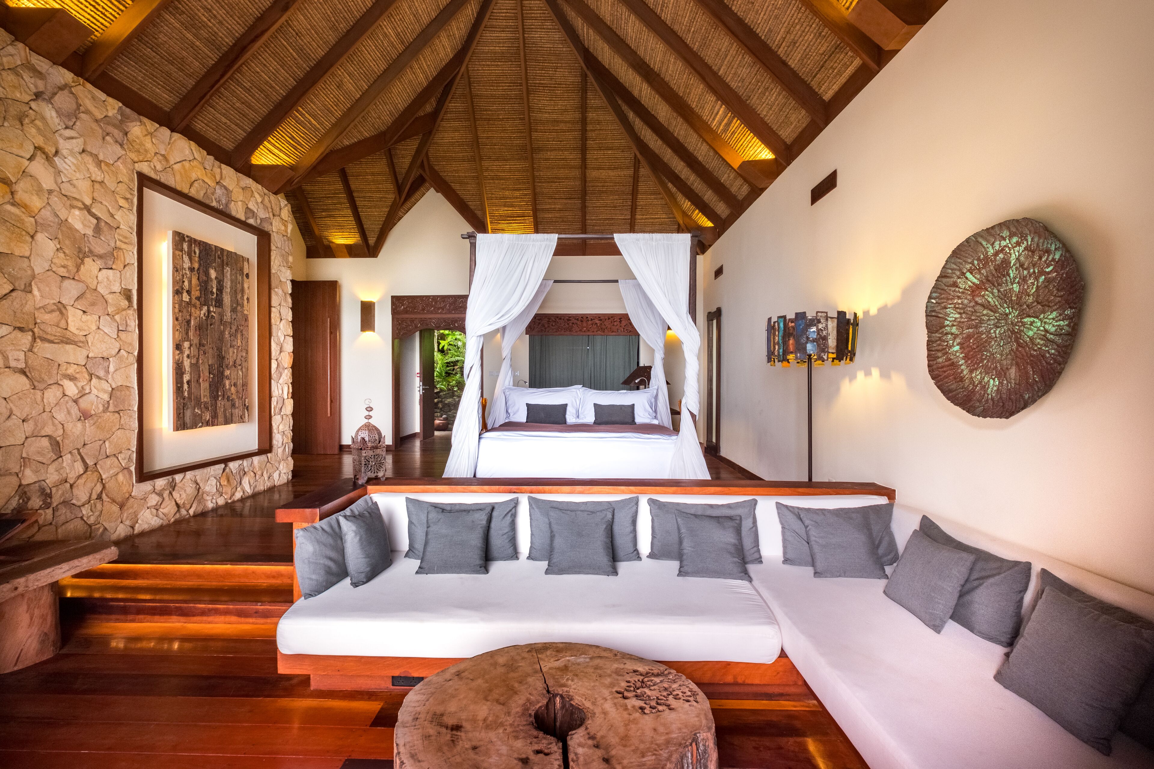 villa, ocean view | premium bedding, minibar, in-room safe, individually decorated