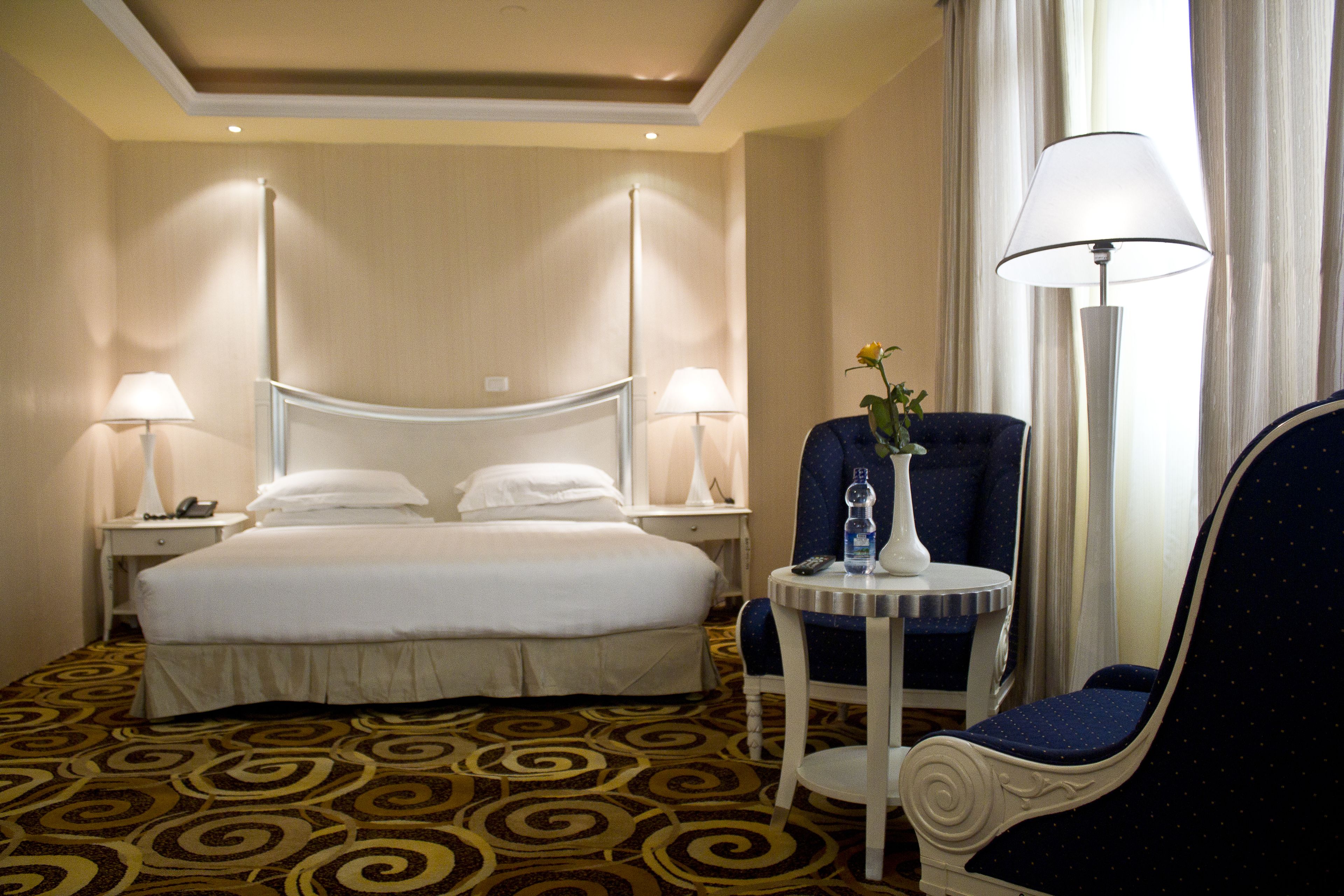 deluxe room | in-room safe, desk, soundproofing, iron/ironing board