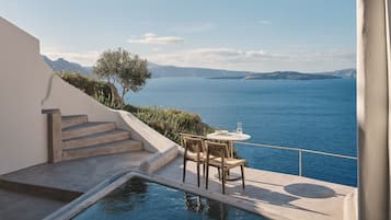 Prestige Suite with Infinity Pool and Hot Tub | Roupas de cama de algodão egípcio, roupas de cama premium