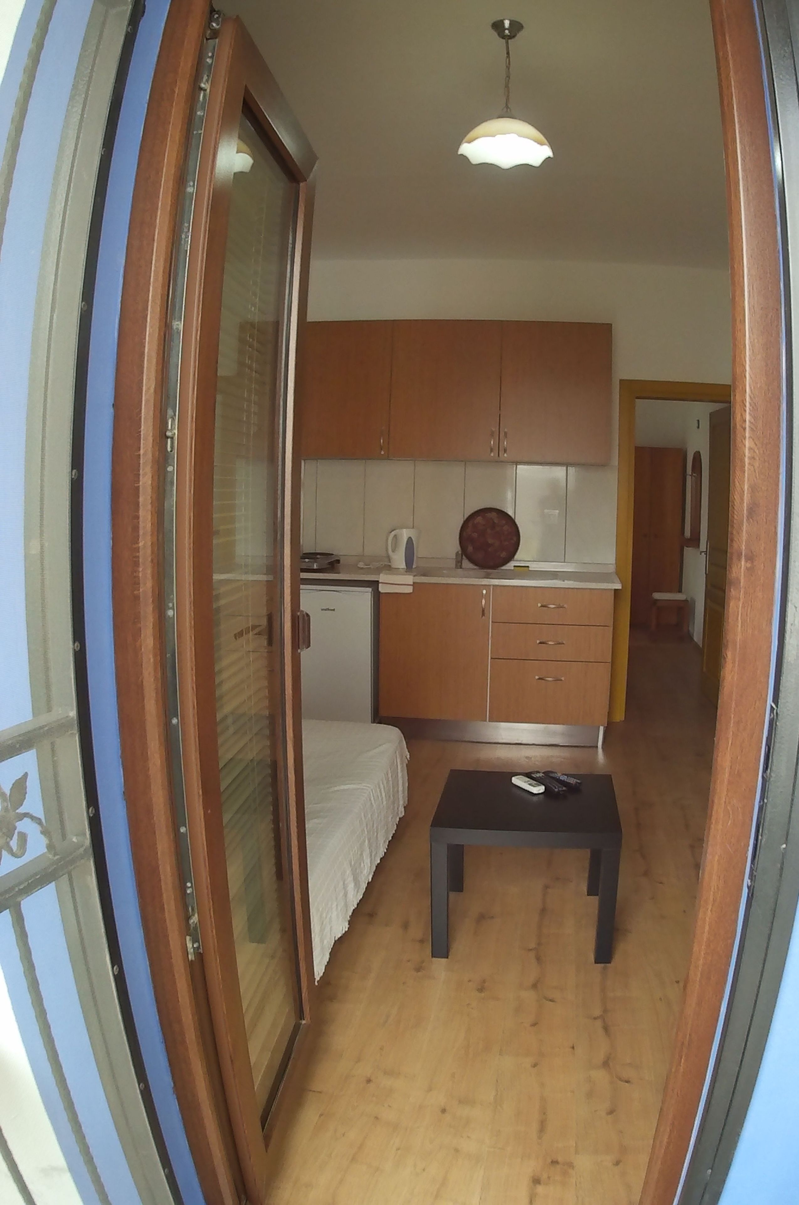 comfort apartment, 1 bedroom | living room | 22-inch lcd tv with satellite channels, tv