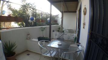 Panoramic Apartment, 2 Bedrooms, City View | Balcony