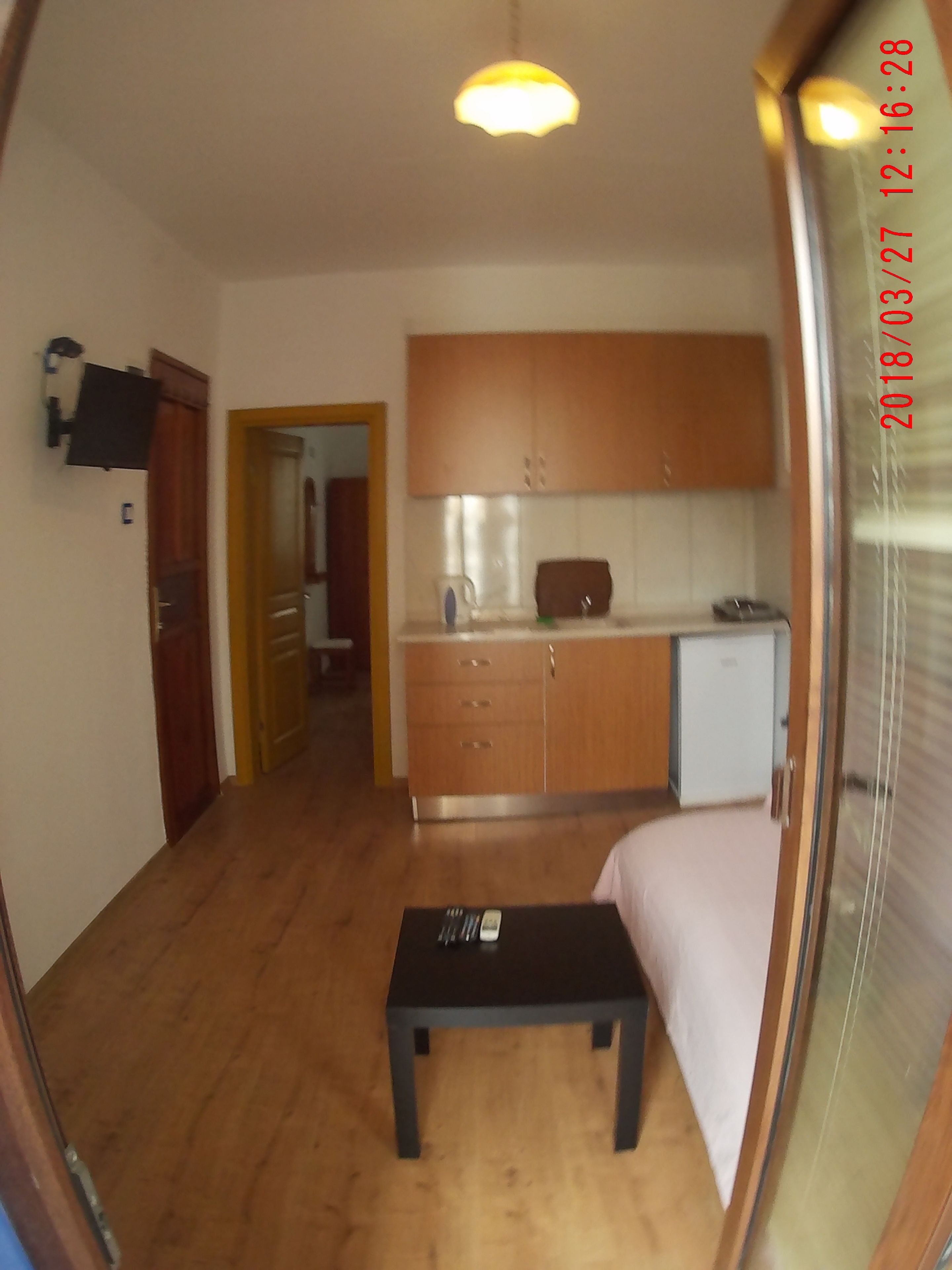 comfort apartment, 1 bedroom | living room | 22-inch lcd tv with satellite channels, tv