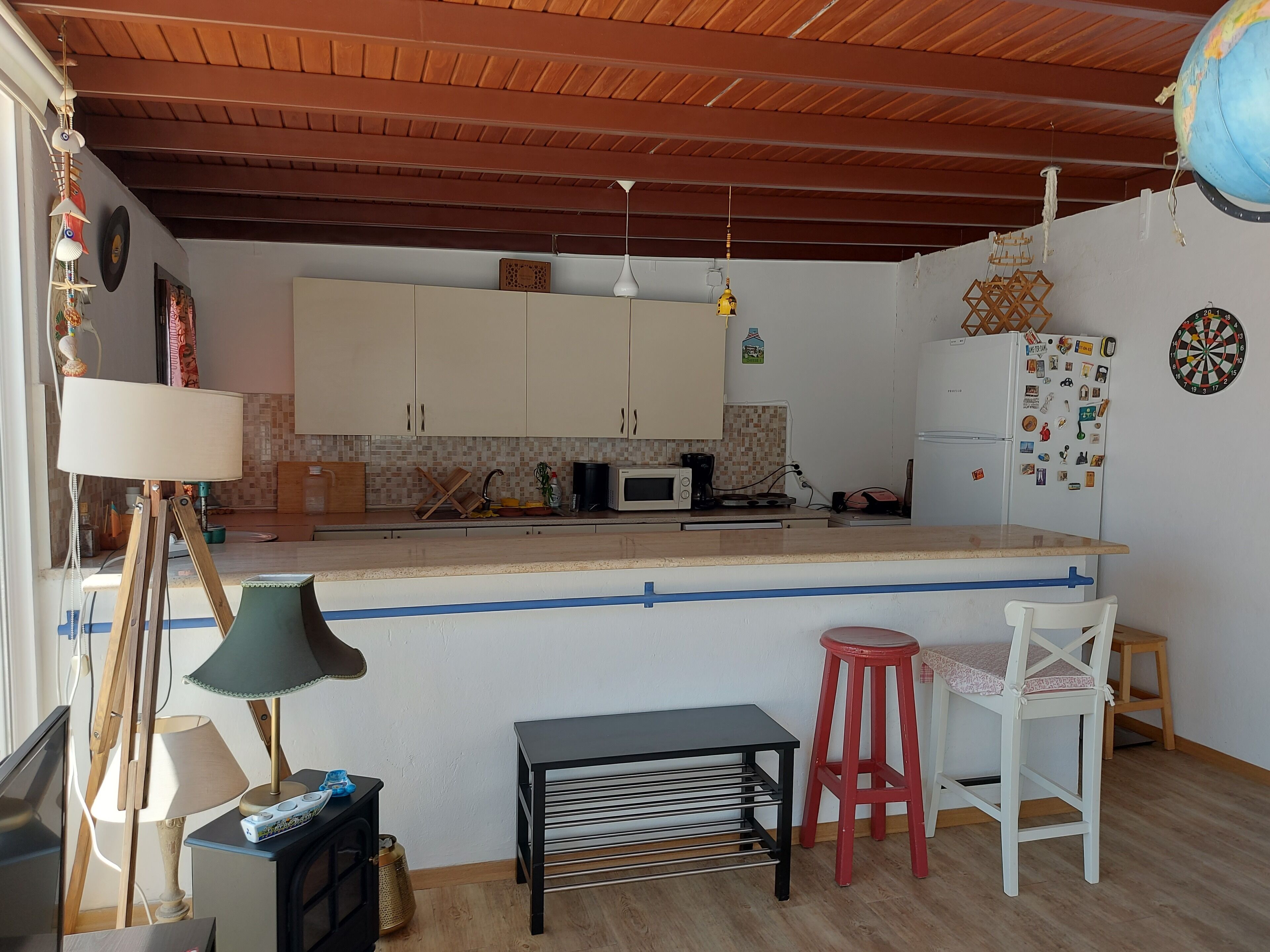 panoramic apartment, 2 bedrooms, city view | premium bedding, in-room safe, laptop workspace, soundproofing