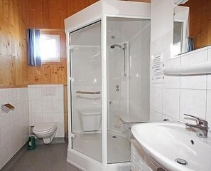 Casa (A, 55m²) | Baño | Regadera 