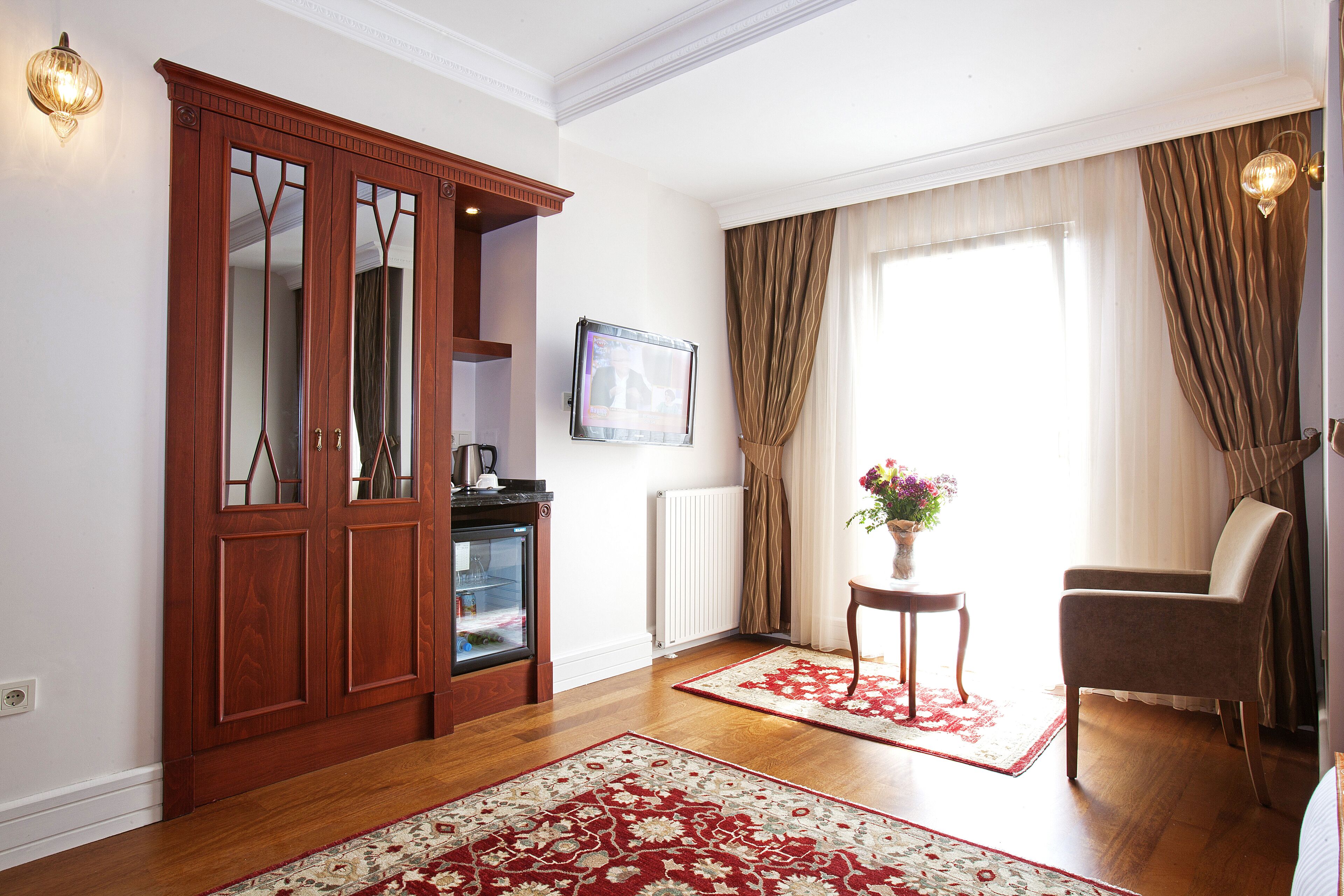 free minibar items, in-room safe, soundproofing, iron/ironing board