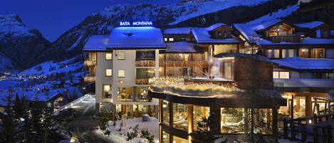 Fassade der Unterkunft