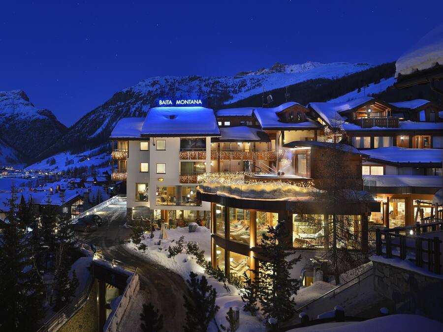 Voorkant van accommodatie