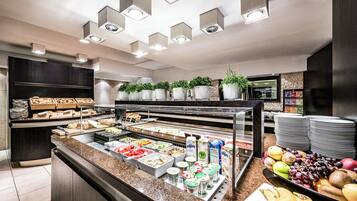 Gratis morgenmadsbuffet hver dag
