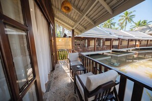 Executive-Doppelzimmer, 1 Schlafzimmer, Nichtraucher, Seeblick | Terrasse/Patio