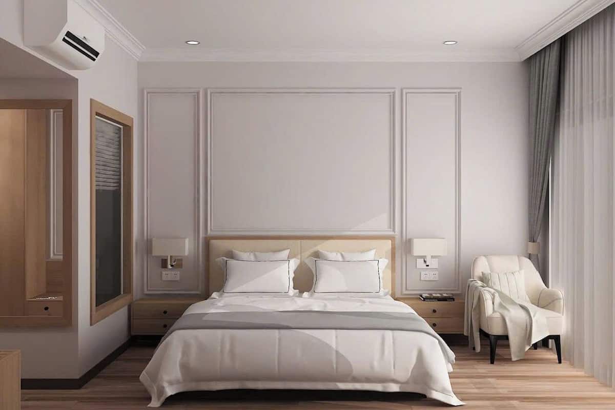 Deluxe Double Room, 1 Bedroom, Pool View | Minibar, in-room safe, free WiFi, bed sheets