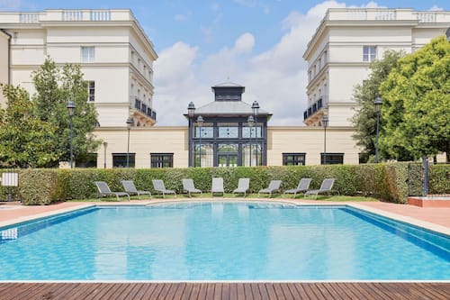 Seasonal outdoor pool