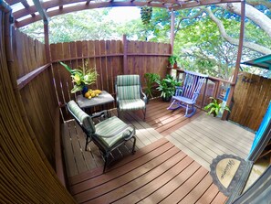 Comfort Double Room, 1 King Bed, Private Bathroom, Partial Ocean View (Dragonfly Room) | Exterior