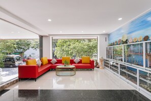 Sala de estar en el lobby