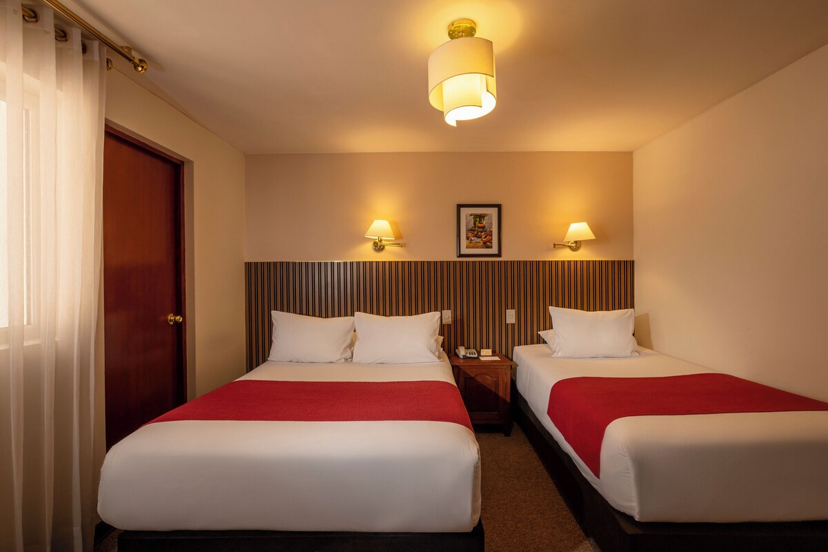 Classic Twin Room | Gebar bulu kapas, meja, langsir/tirai gelap terus, kalis bunyi 