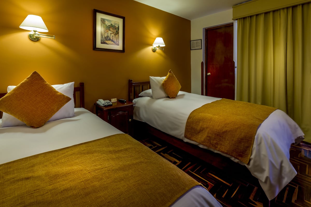 Classic Twin Room | Down duvets, desk, blackout curtains, soundproofing