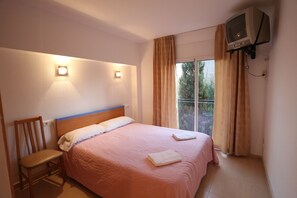 Apartment, 1 Schlafzimmer (5 personas) | Bügeleisen/Bügelbrett, kostenlose Babybetten, Zustellbetten