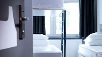 1 bedroom, blackout drapes, free WiFi, bed sheets