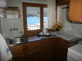 Apartment, Sea View | Premium bedding, pillowtop beds, individually decorated