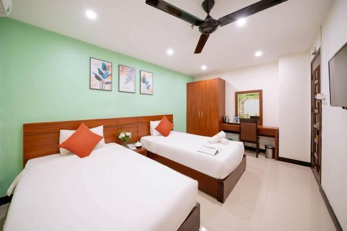 1 dormitorio, cortinas opacas, sistema de insonorización y wifi gratis