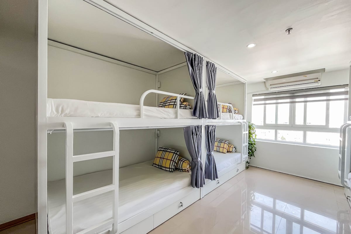 1 bedroom, blackout drapes, soundproofing, free WiFi