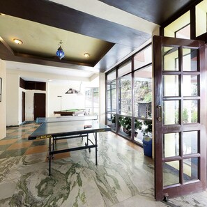 Entrada de la propiedad