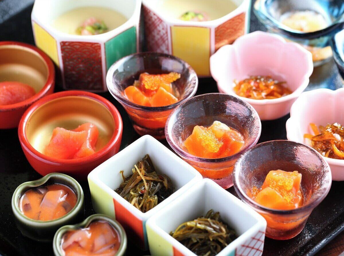 뷔페 아침 식사