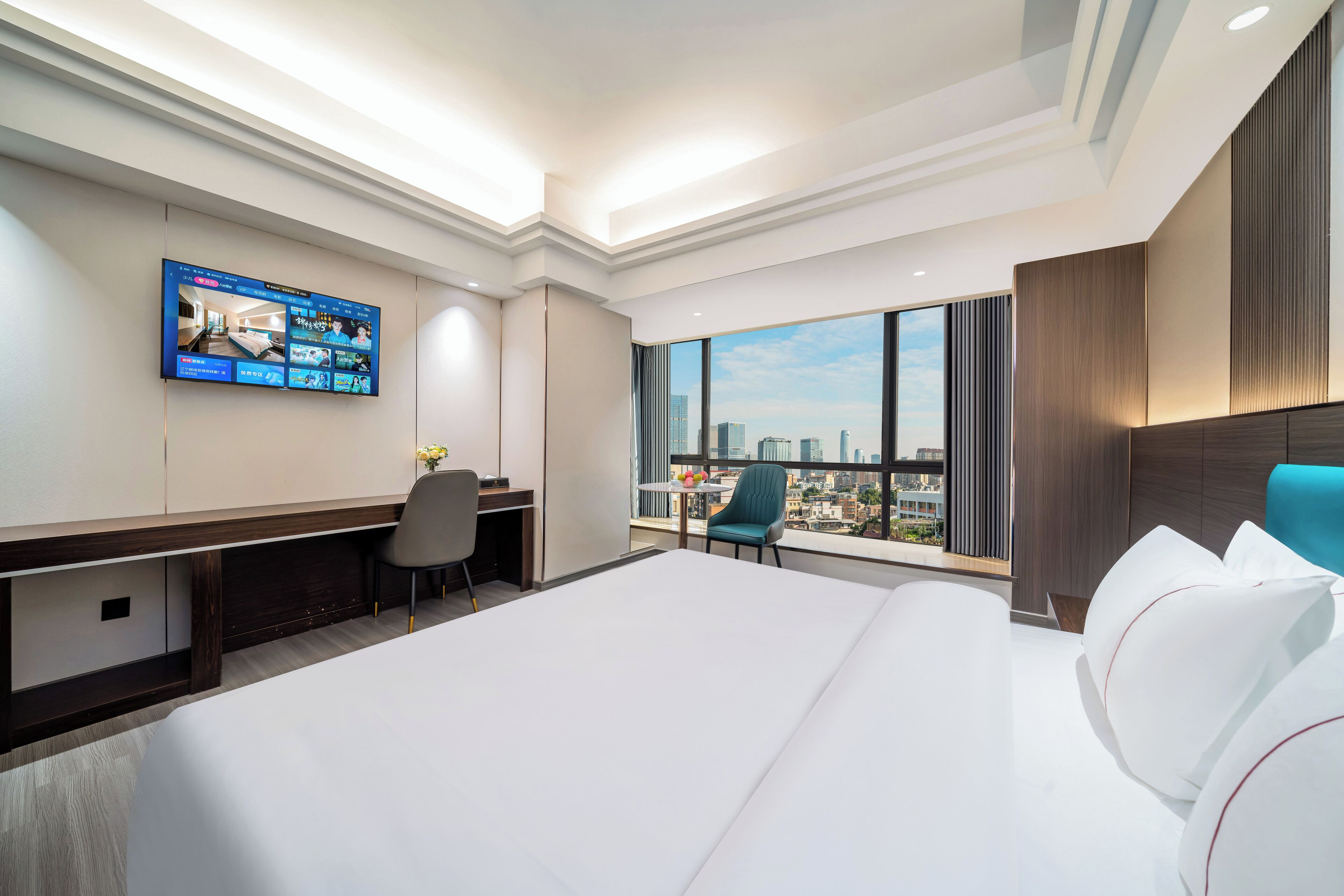 Comfort Double Room | Premium bedding, laptop workspace, blackout drapes, soundproofing