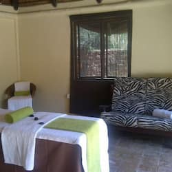 Salas para tratamentos a dois, massagens com pedras quentes