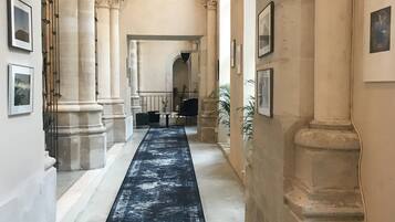 Interior entrance