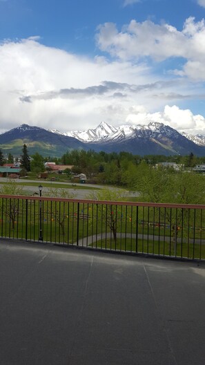 Vue depuis l’hébergement 