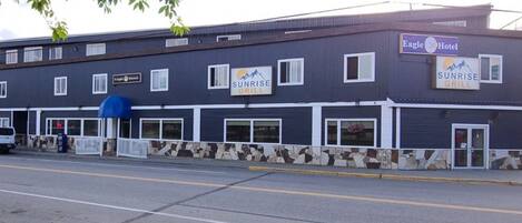 Fachada da propriedade