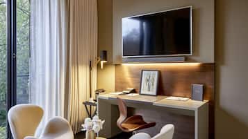 Stue Room | Ropa de cama de alta calidad y minibar